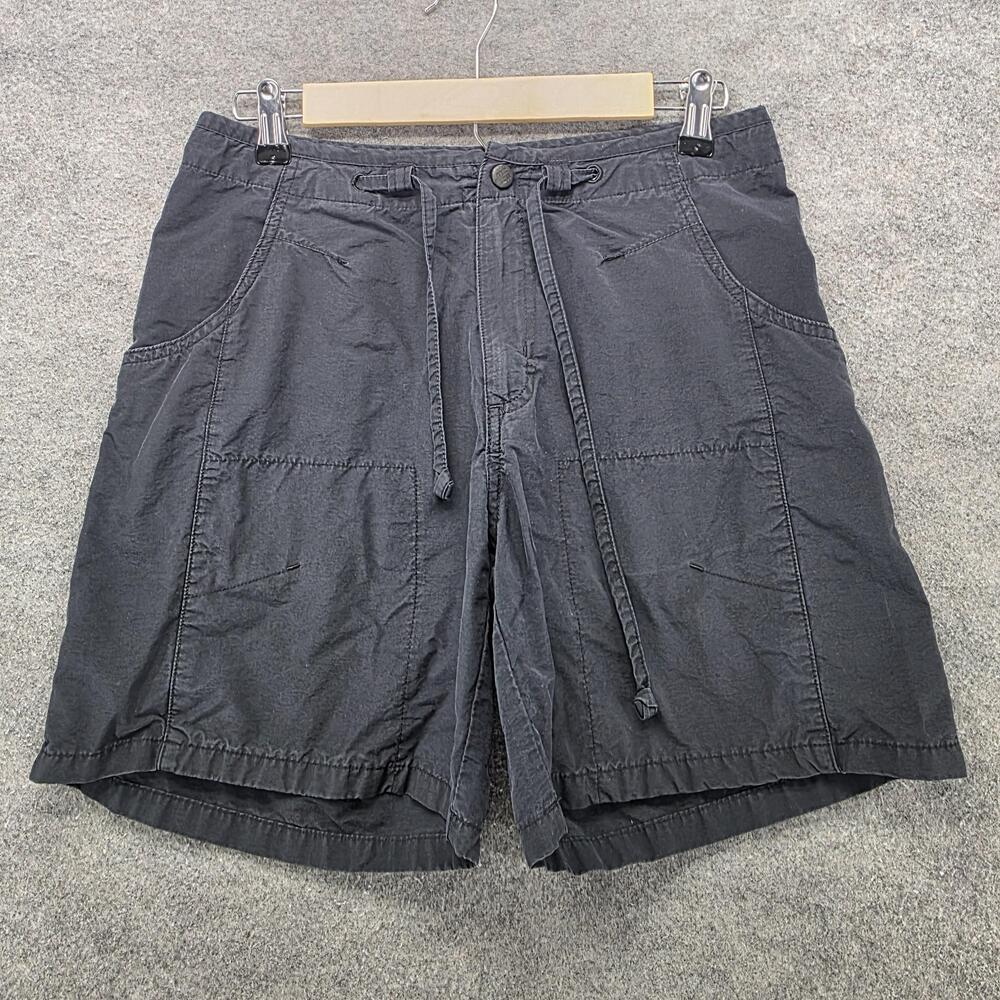 Columbia Shorts Womens Small Gray Hiking Drawstring Elastic Waist Pockets